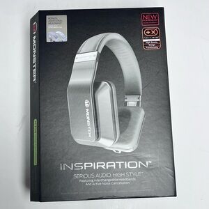 Monster Inspiration Active Noise Over- ear Headphones - Silver